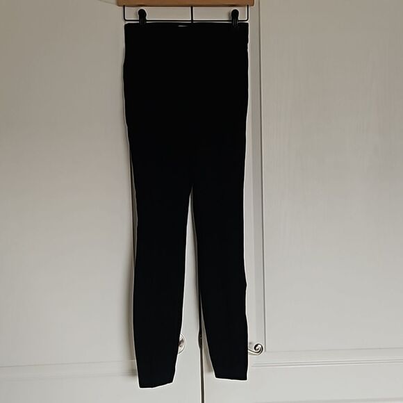 H&M Casual Elastic Waistband Pants Black XS - Picture 1 of 16